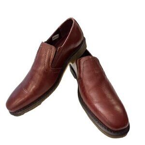 Dr. Martens Cherry Red Slip-On Loafers